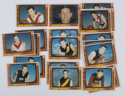 1965-67 SCANLENS "Footballers" duplicated array with 1965 (29) incl. Neville Crowe, Bob Skilton & Kevin Murray, 1966 (8) and 1967 (66); poor to VG. (103) - 3