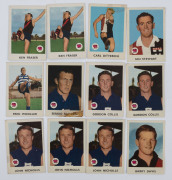 1965-67 SCANLENS "Footballers" duplicated array with 1965 (29) incl. Neville Crowe, Bob Skilton & Kevin Murray, 1966 (8) and 1967 (66); poor to VG. (103) - 7