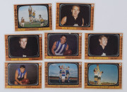 1967 SCANLENS "Footballers" [61/70] ex cards #1,3,5,37,42,45,51,53 & 61, Poor to VG, majority G/VG. - 7