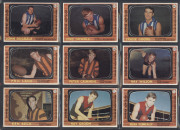 1967 SCANLENS "Footballers" complete set [72] including Bob Skilton, John Newman, Ted Whitten, Ron Barassi, Darrel Baldock & "Polly Farmer"; generally G/VG. (72) - 9