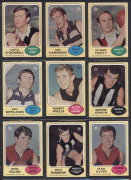 1970 SCANLENS "Footballers" complete set [66], including Kevin Sheedy, Bob Skilton, Doug Wade & Peter Hudson; mostly G/VG. (66) - 4