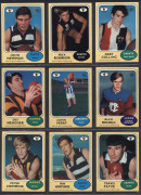 1972 SCANLENS "Footballers" complete set [66], including Bernie Quinlan, Kevin Bartlett, Barry Richardson & Keith Grieg; G/VG. (66) - 8