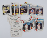 1975 SCANLENS: incomplete set with lots of duplication, noting Kevin Murray,  Kelvin Templeton & Peter McKenna, plus checklists including Fitzroy Lions; G/VF. (124) - 4