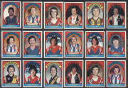 1978 SCANLENS "Footballers", Complete set [156], plus checklists [12], mostly VG to excellent. (168) - 5