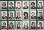 1979 SCANLENS "Footballers", Complete set [156], plus checklists [12], mostly VG to excellent. (168) - 5