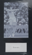 AUSTRALIAN TEST CRICKETER AUTOGRAPHS: A collection of autographed displays in an album; including 13 Captains. Noted Lindsay Hassett, Ian Craig, Richie Benaud, Neil Harvey, Brian Booth, Bob Simpson, Bill Lawry, Ian Chappell, Graham Yallop, Greg Chappell, - 4