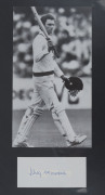 AUSTRALIAN TEST CRICKETER AUTOGRAPHS: A collection of autographed displays in an album; including 13 Captains. Noted Lindsay Hassett, Ian Craig, Richie Benaud, Neil Harvey, Brian Booth, Bob Simpson, Bill Lawry, Ian Chappell, Graham Yallop, Greg Chappell, - 5