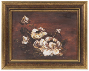 HELEN BEASY (Australian, 20th century), floral still life, oil on board, signed lower right "H. Beasy", 20 x 27cm