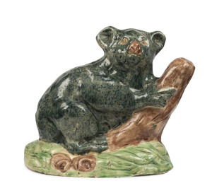 BOSLEY pottery koala statue, 24cm high, 24cm wide