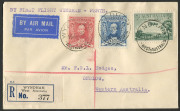 AUSTRALIA: Aerophilately & Flight Covers: 14-20 July 1930 (AAMC.165a) Wyndham - Onslow, registered cover flown by Western Australia Airways on the extension to Wyndham, of their Perth - Derby route. The pilot was Norman Brearley. Cat.$100+. - 2