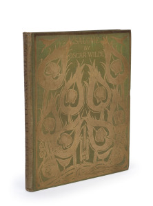 WILDE, Oscar & BEARDSLEY, Aubrey, Salome: A Tragedy In One Act, [John Lane, The Bodley Head Ltd., London, 1912], green cloth with gilt titles and gilt design & trim, xviii + 61p + plates, untrimmed edges.