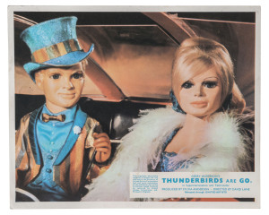 THUNDERBIRDS ARE GO, Original set of 8 UK Movie Lobby Cards, 1966. (8) All 20 x 25.5cm.