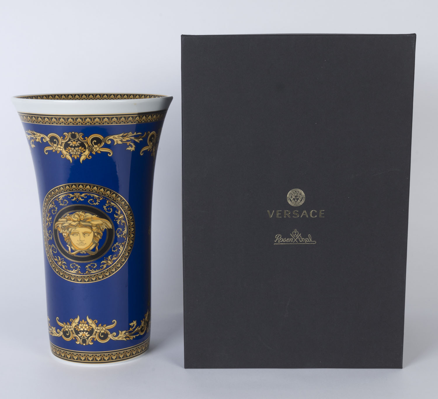 Sold at Auction: Genuine Rosenthal for Versace *NEW* In Box - Gold