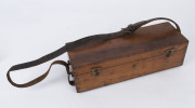 TROUGHTON & SIMMS antique sighting level in original mahogany case, made for Kilpatrick & Co. Melbourne No.660, 19th century, the case 42cm wide - 2