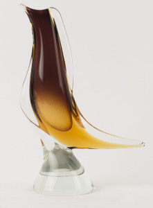 A figural Murano glass vase, circa 1960, 31cm high