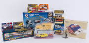 BALANCE OF A DIE CAST MODEL CONSIGNMENT: with MATCHBOX "James Bond 007 - Licence to Kill" set; CORGI "Tour de France" set comprising Ferrari, Jaguar MKII & Mini; MINT & BOXED (Perth, Australia) 1:25 scale FJ Holden Panel Van; various others, mostly MATCHB