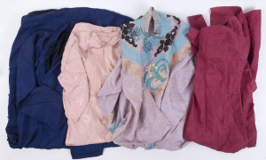 Four assorted Chinese vintage garments, early to mid 20th century