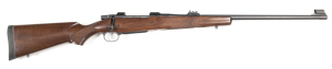 CZ 550 SAFARI CLASSICS B/A C/F SPORTING RIFLE: 416 Rigby; 4 shot mag; 25" barrel; exc bore; std sights & fittings; rifle is "as new" with a full black finish with a couple of v. minor spots; exc walnut stock with chequered pistol grip wrist & forend; butt