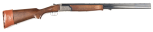 ITALIAN SILMA U/O FIELD SHOTGUN: 12G; 2.75" chambers; tight on the face; 27.5" barrels; exc bores; brass bead front sight; narrow ventilated rib; with a full blue finish; action in the white; engraved game birds in flight with foliage & water; exc chequer