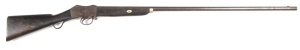 MARTINI ENFIELD 1884 CONVERSION TO 18G SHOTGUN: 37.75" barrel; p. bore; VR & ROYAL CYPHER 1884 ENFIELD to rhs of action; slight wear to profiles; clear action markings; brown patina to barrel, action & fittings; g. butt stock; f. forend with a nickel fore