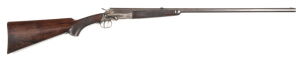 ENGLISH HOLLAND & HOLLAND SIDE LEVER HAMMER S/B ROOK RIFLE: 300-250 Rook; 27" octagonal barrel; g. bore; standard sights & barrel address plus WINNERS OF ALL THE FIELD RIFLE TRIALS LONDON; hand cut top rib for 5" from the muzzle & 7" from the breech; bord