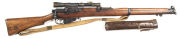 LEE-ENFIELD SMLE 1917 SNIPER RIFLE: 303 Cal; 10 shot mag, 25.2" barrel, g. bore, adjustable windage rear sight, receiver ring marked G.R ROYAL CYPHER ENFIELD 1917 SHT LE III*; g. profiles with minor stock marks & clear markings; original grey/blue finish