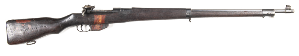 CANADIAN ROSS M-10 STRAIGHT PULL SERVICE RIFLE: 303 Cal; 5 shot mag; 30 ...