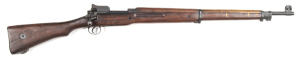 REMINGTON P14 B/A SERVICE RIFLE: 303 Cal; 5 shot mag; 26" barrel; g. bore; standard sights & fittings; breech marked with ERA & 485937; side rail with British Acceptance stamps & ; g. profiles & clear markings; dark grey military finish to barrel, receiv