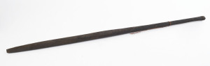 A sword club, carved palmwood, Papua New Guinea, early to mid 20th century, ​122cm long