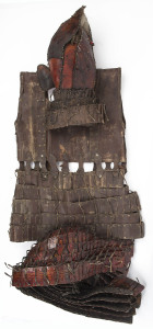 Antique leather armour, unknown origin, 19th century, 