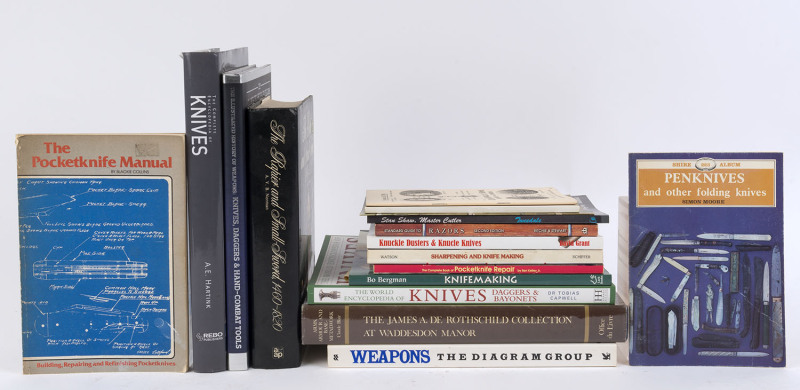 KNIVES & WEAPONS group of reference books, (16 vol.)