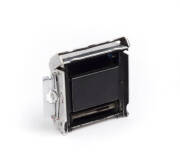 COMPASS: Compass roll-back, c1937, made in Switzerland by LeCoultre; takes unperforated 35mm film on special small spools.&nbsp;