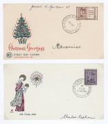 WORLD - Thematics: MILITARY - SIGNED COVERS: mostly Australian decimal FDCs signed by Australian decorated soldiers and military leaders including Rear-Admiral Brian Castles, Lord Leonard Cheshire VC,OM, Major-General Adrian Clunies-Ross AO, MBE (+ signed - 3