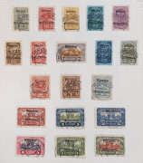 AUSTRIA: 1918-22 collection with 1918-19 Overprints to 10k mint incl. P.11&frac12; 2k (3, one used) & 4k (2), 1919-20 Arms/Allegory with imperforate multiples used, mint 5h & 10h strips of 10 with plate dots, 5h, 15h & 30h imperforate sheets of 120 mint, 1919-2 - 2
