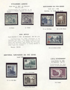 AUSTRALIA: General & Miscellaneous: AUSTRALIAN TERRITORIES: mint or used in Seven Seas album with Norfolk Is reasonably complete 1947-1975 incl. 10/- Bird optd 'SPECIMEN' & 1974 UPU M/S; also AAT, Cocos & Christmas Island, Nauru & PNG. Some condition issu - 2