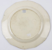 LIVERPOOL "Long Eliza" antique English creamware plates, circa 1780, (2 items), ​24.5cm diameter - 3