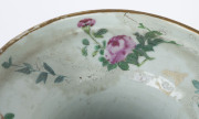A large and impressive Chinese Canton porcelain vase decorated with butterflies, birds, bats, kui dragon panels and the eight treasures, on celadon ground, Qing Dynasty circa 1870, A/F, ​62.5cm high - 15
