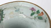 A large and impressive Chinese Canton porcelain vase decorated with butterflies, birds, bats, kui dragon panels and the eight treasures, on celadon ground, Qing Dynasty circa 1870, A/F, ​62.5cm high - 16