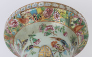 A large and impressive Chinese Canton porcelain vase decorated with butterflies, birds, bats, kui dragon panels and the eight treasures, on celadon ground, Qing Dynasty circa 1870, A/F, ​62.5cm high - 19