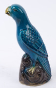 A pair of Chinese ceramic bird statues, 20th century, ​25cm high - 4
