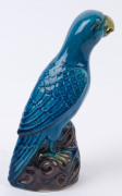 A pair of Chinese ceramic bird statues, 20th century, ​25cm high - 6
