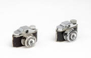 HIT TYPE CAMERAS: "Traveler" (Made in Japan) & "Mini Camera" (Made in Hong Kong) sub-miniature cameras.