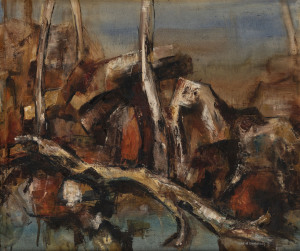 JEAN M. CUMMING (active 1970s), landscape, oil on board, ​signed lower right, 40 x 47cm