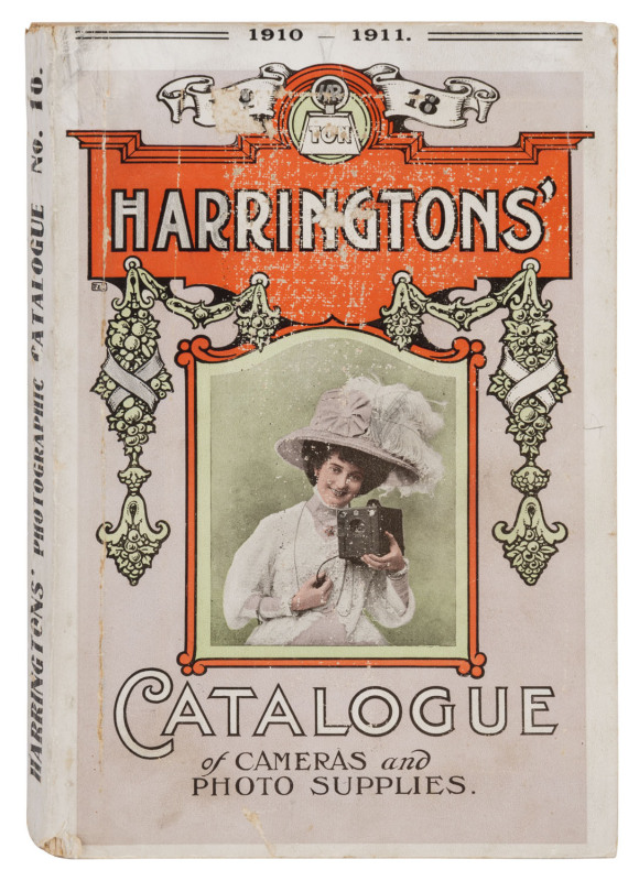 HARRINGTONS' CATALOGUE of CAMERAS and PHOTOGRAPHIC SUPPLIES 1910 - 1911, 388pp with numerous illustrations. [Printed by Builder Print, Kent St., Sydney.]
