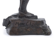 MARC CLARK (England, Australia, born 1923) Captain James Cook, bronze maquette, signed and dated 1973 at base, 39cm tall; 7.35kg. - 2