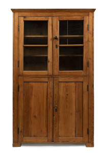 An antique kitchen dresser, Baltic and kauri pine, Barossa Valley, South Australian origin, 19th century, 174cm high, 107cm wide, 47cm deep