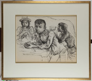 DONALD STUART LESLIE FRIEND (1915 - 89) Bali Boys Lithograph, signed 'Donald Friend' and numbered10/200 in ink lower right, 50 x 63cm. - 2