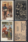 ADVERTISING: A collection of mainly Australian advertising postcards displayed in an album. Noted Sale Steamboat Co.; James Stedman; Hobbs Studio, Murwillumbah; Bensdorp's Cocoa; Singer Sewing Machines; Vitagraph; Capilla Hair Tonic; Preservene Soap; Howa - 2