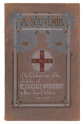 "A SOUVENIR of the CELEBRATION OF THE JUBILEE of RESPONSIBLE GOVERNMENT in NEW SOUTH WALES. MAY 22, 1906" [Sydney; W.A. Gullick, Government Printer], 63pp + plates. Surprisingly rare.