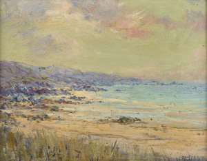 AMBROSE McCARTHY PATTERSON (1877 - 1967), Seascape, oil on board, signed lower right, 32 x 40cm.